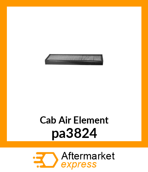 Cab Air Element pa3824