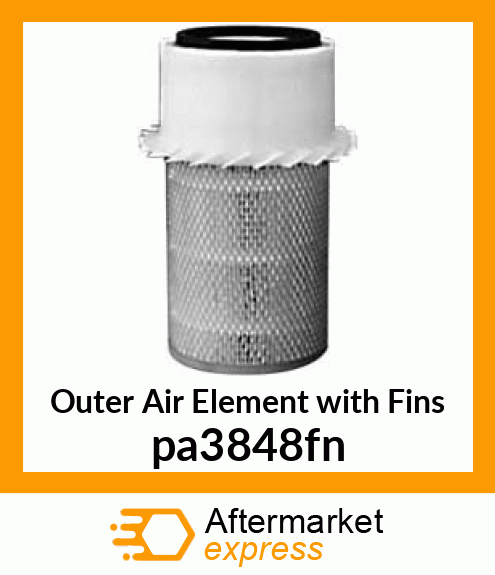 Outer Air Element with Fins pa3848fn