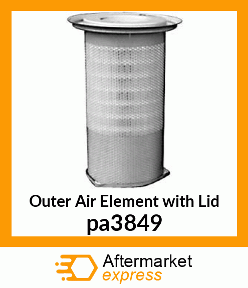 Outer Air Element with Lid pa3849