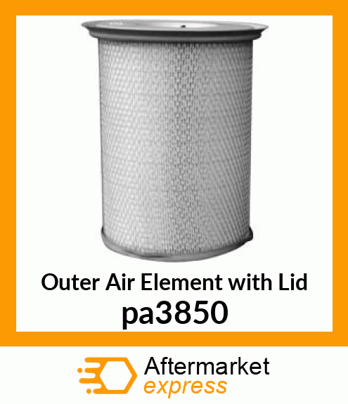 Outer Air Element with Lid pa3850
