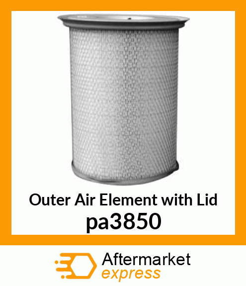 Outer Air Element with Lid PA3850