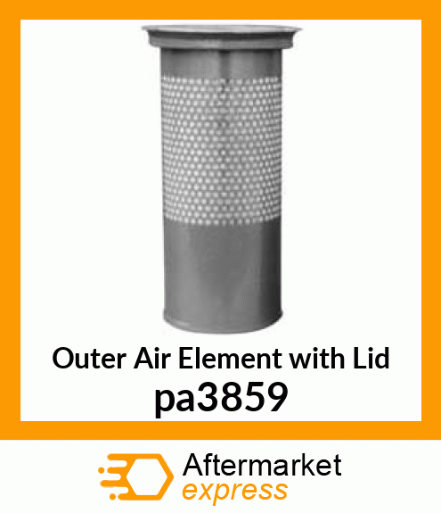 Outer Air Element with Lid pa3859