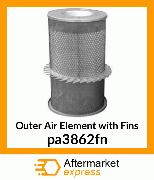 Outer Air Element with Fins pa3862fn
