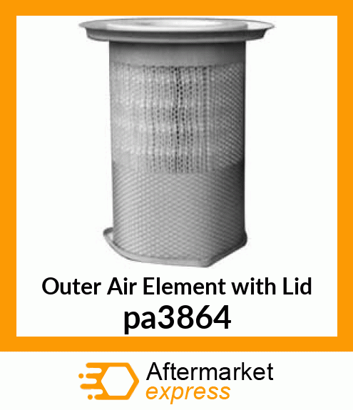 Outer Air Element with Lid pa3864