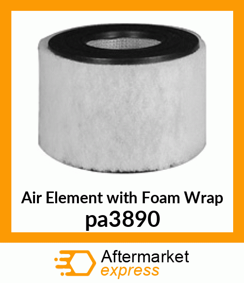 Air Element with Foam Wrap pa3890
