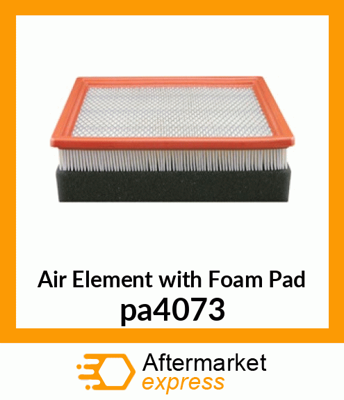 Air Element with Foam Pad pa4073