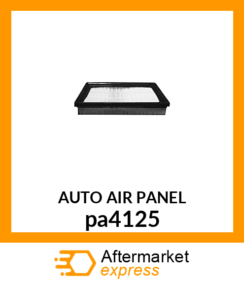 AUTO AIR PANEL pa4125