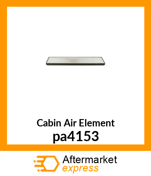 Cabin Air Element pa4153