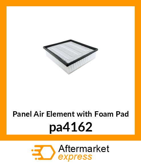 Panel Air Element with Foam Pad pa4162