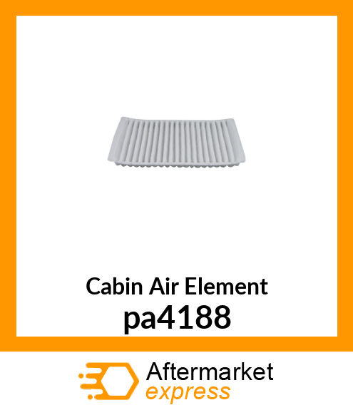 Cabin Air Element pa4188