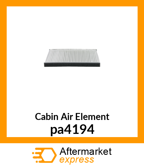 Cabin Air Element pa4194