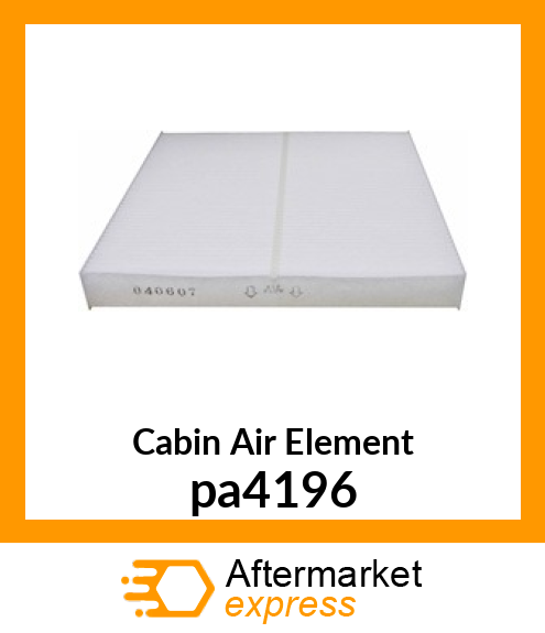Cabin Air Element pa4196