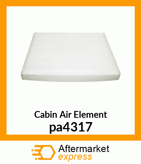Cabin Air Element pa4317