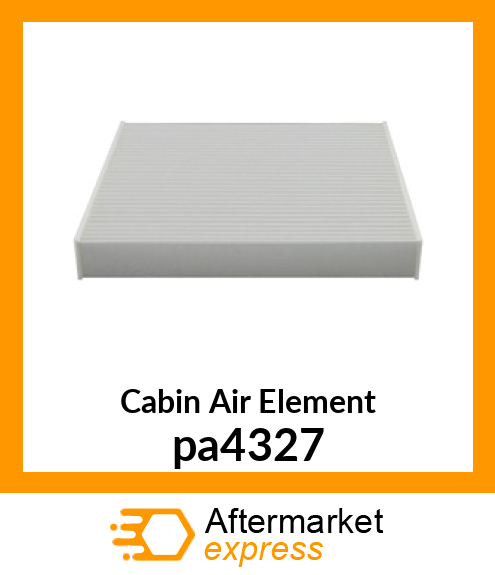 Cabin Air Element pa4327