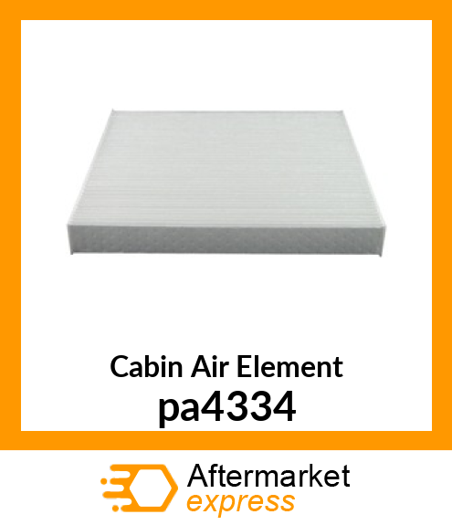 Cabin Air Element pa4334