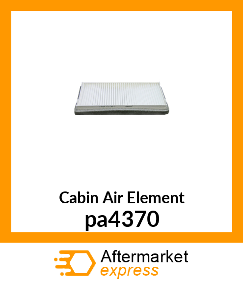 Cabin Air Element pa4370