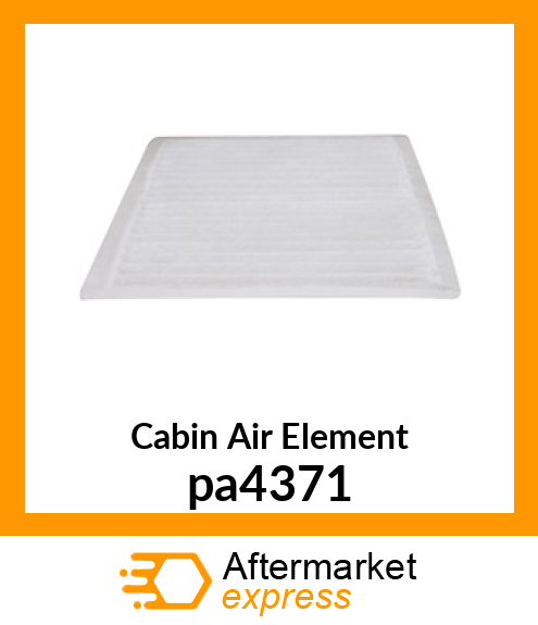 Cabin Air Element pa4371