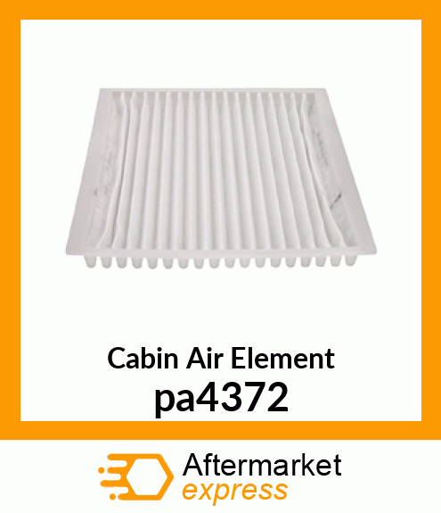 Cabin Air Element pa4372