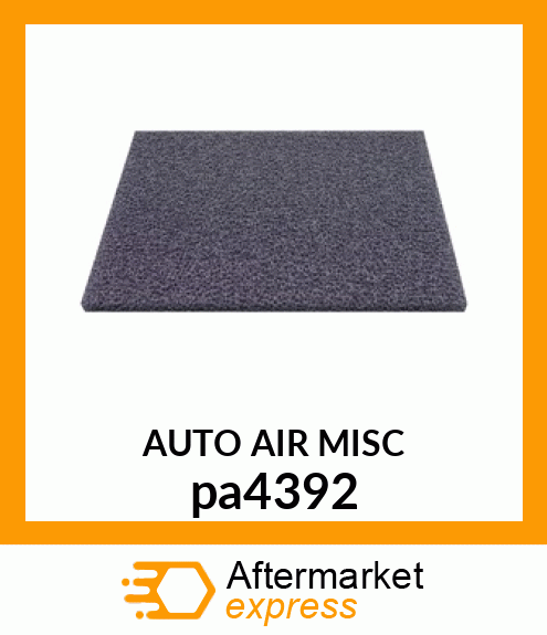 AUTO AIR MISC pa4392