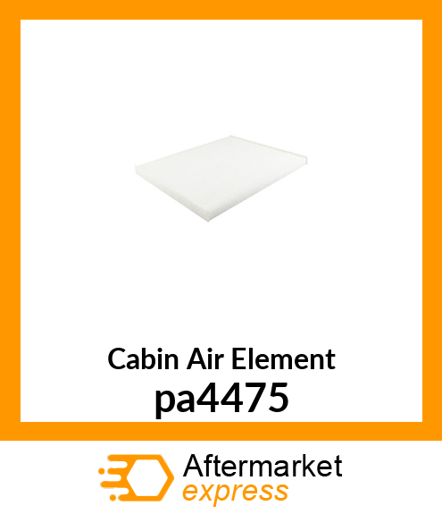Cabin Air Element pa4475