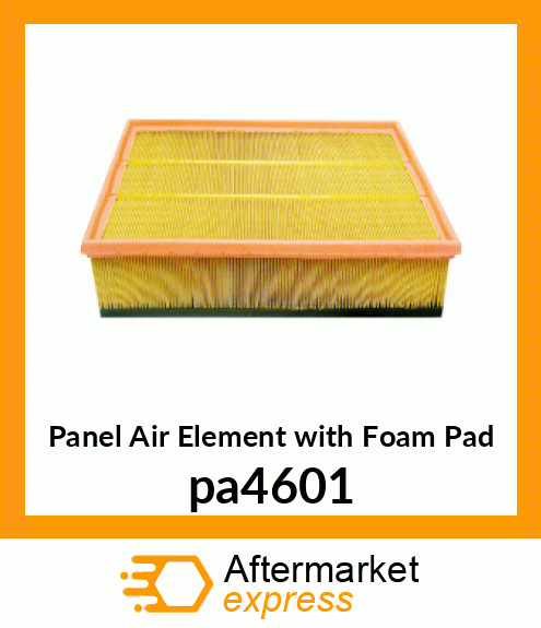 Panel Air Element with Foam Pad pa4601