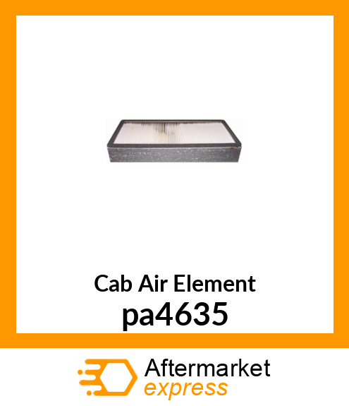 Cab Air Element pa4635