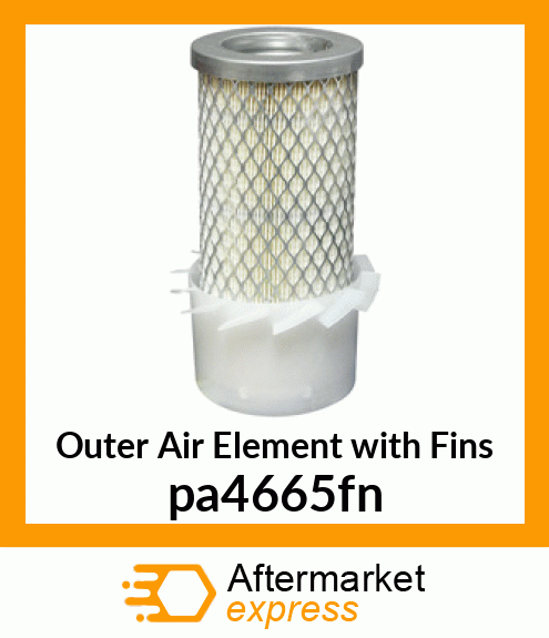 Outer Air Element with Fins PA4665-FN