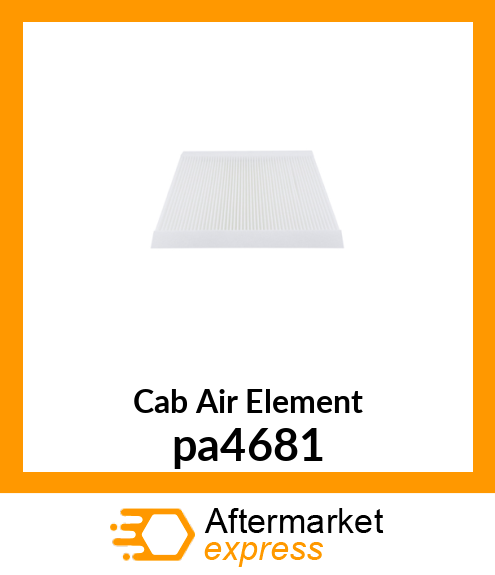 Cab Air Element pa4681