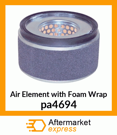 Air Element with Foam Wrap pa4694