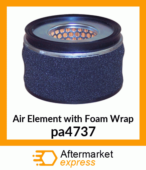 Air Element with Foam Wrap pa4737