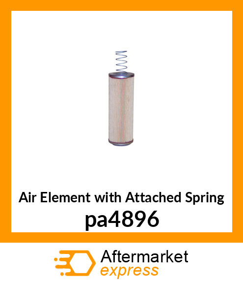 Air Element with Attached Spring pa4896