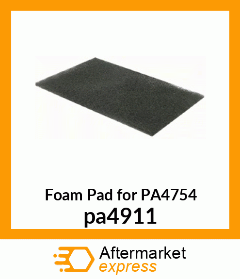 Foam Pad for PA4754 pa4911