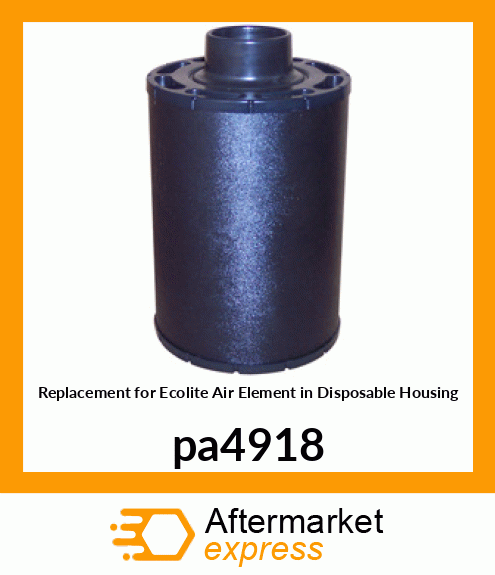 Replacement for Ecolite Air Element in Disposable Housing pa4918