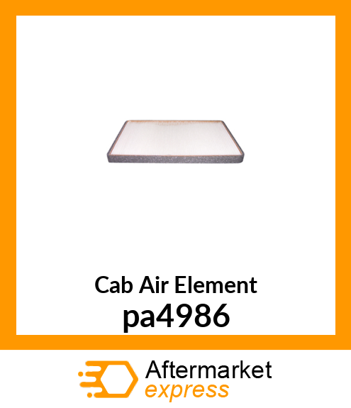 Cab Air Element pa4986