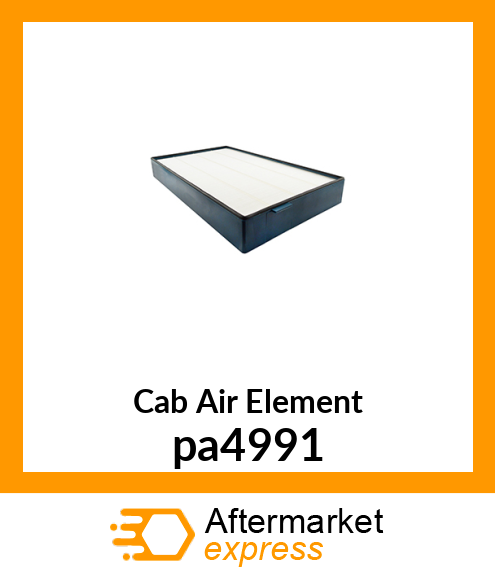 Cab Air Element pa4991