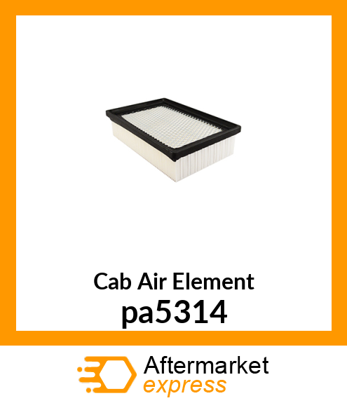 Cab Air Element pa5314
