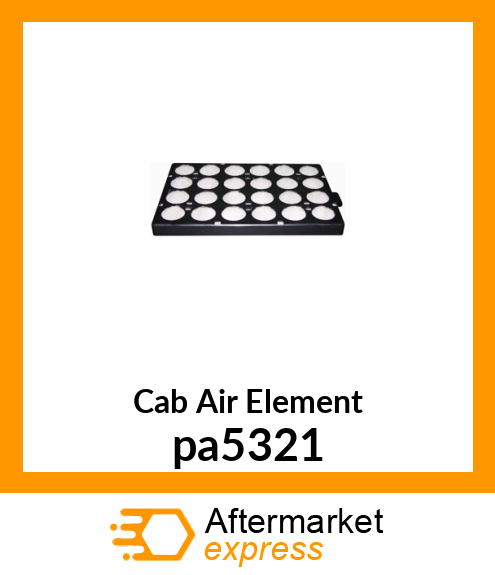Cab Air Element pa5321