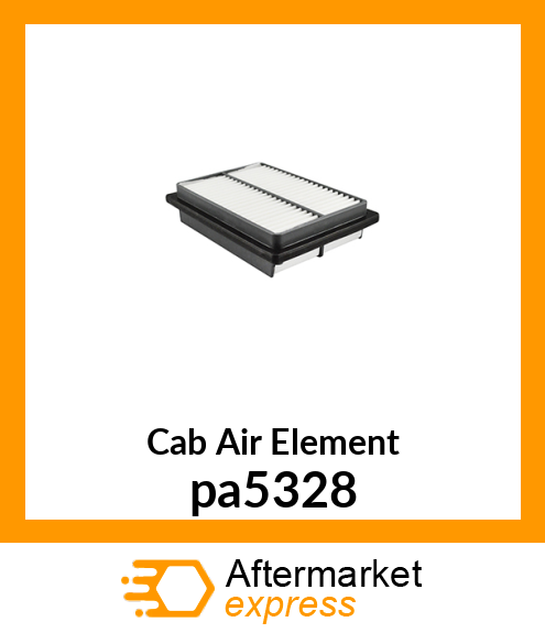 Cab Air Element pa5328