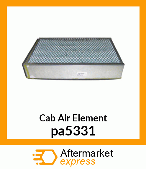 Cab Air Element pa5331