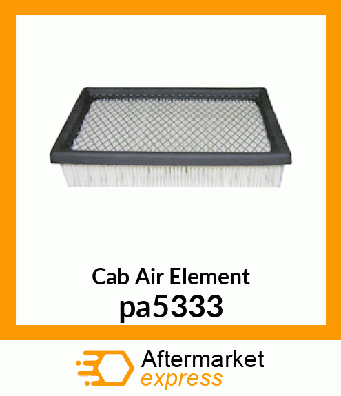 Cab Air Element pa5333