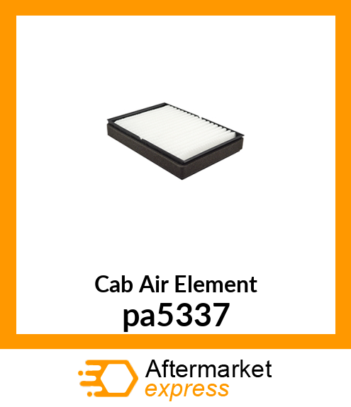 Cab Air Element pa5337
