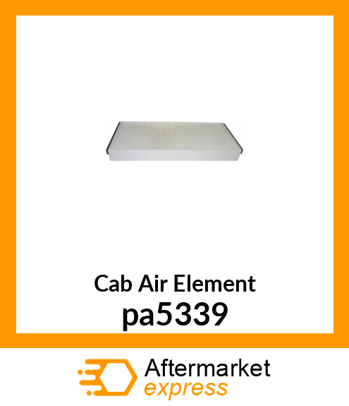 Cab Air Element pa5339
