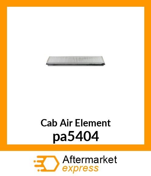Cab Air Element pa5404