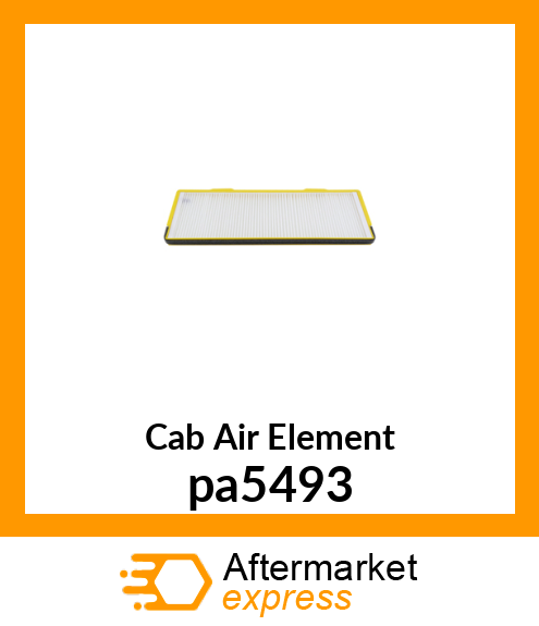 Cab Air Element pa5493