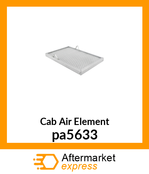 Cab Air Element pa5633