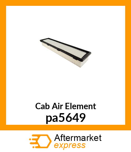 Cab Air Element pa5649