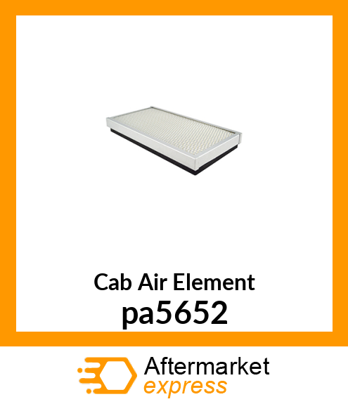 Cab Air Element pa5652