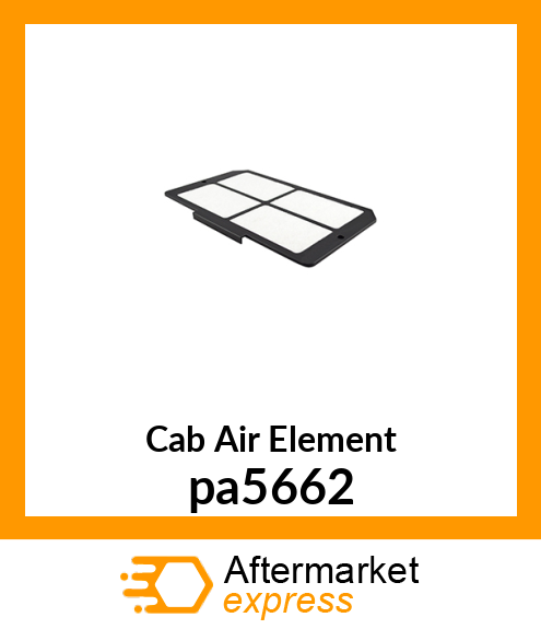 Cab Air Element pa5662