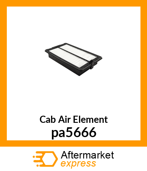 Cab Air Element pa5666