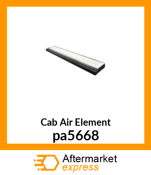 Cab Air Element pa5668